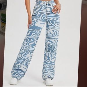 High Waist Wide Leg Jeans